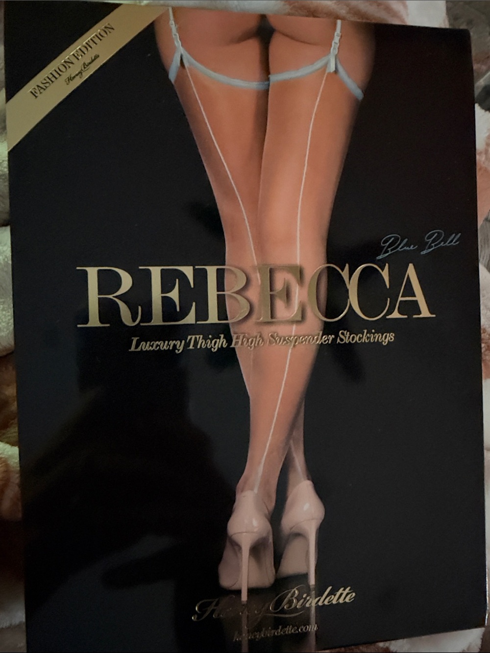 NEW Honey Birdette Rebecca Thigh High - Size Small - Suspender Stockings K77